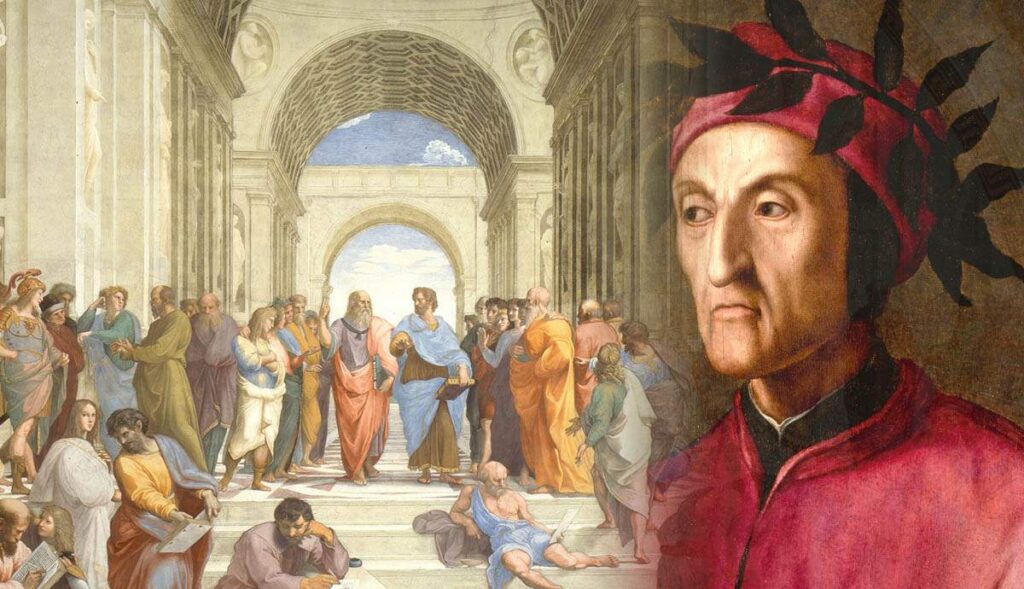 Exploring Politics During The Italian Renaissance A Historical Perspective.httpscdn.thecollector.comwp contentuploads202202renaissance rebirth raphael school athens fresco dante portrait