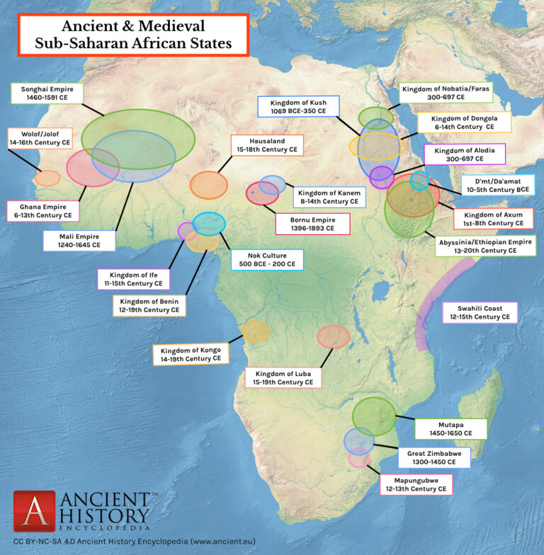 Exploring The Map Of Ancient Civilizations In Africa: A Historical Journey