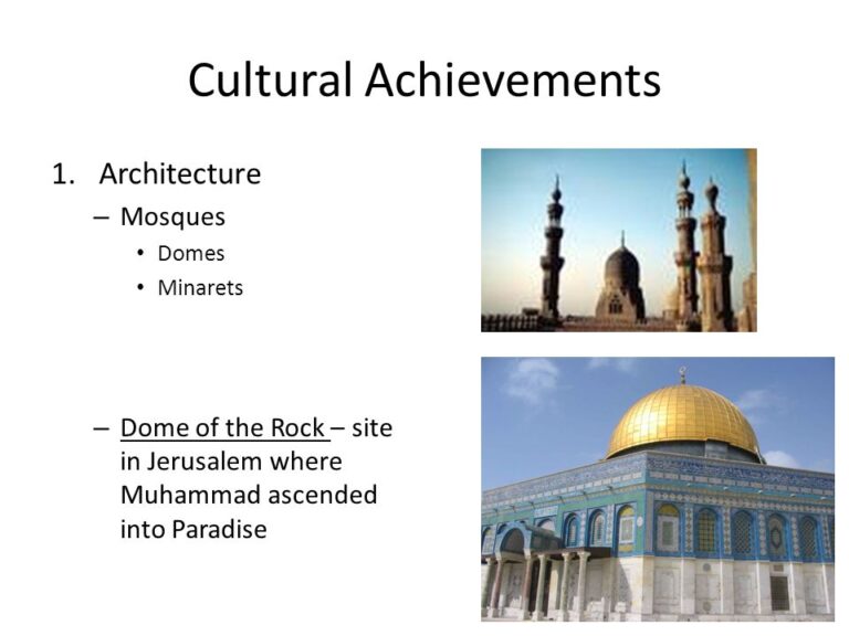 Exploring The Top 3 Cultural Achievements Of The Islamic Empire