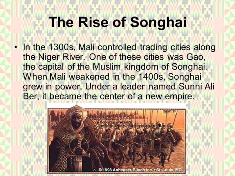 How Did The Songhai Empire Strengthen Islam?