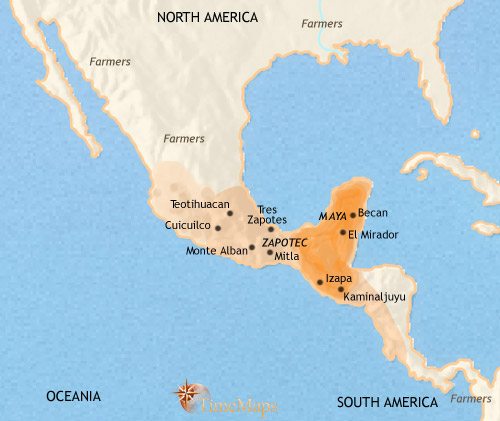 Where Was The Ancient Mayan Civilization Located