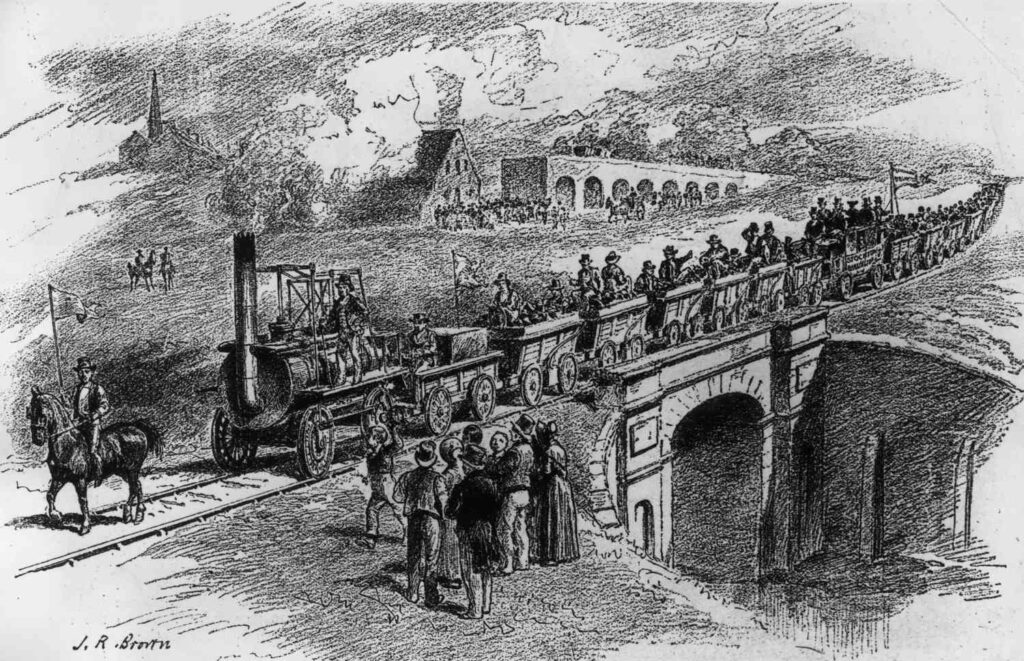 Who Invented The Railroad In The Industrial Revolution