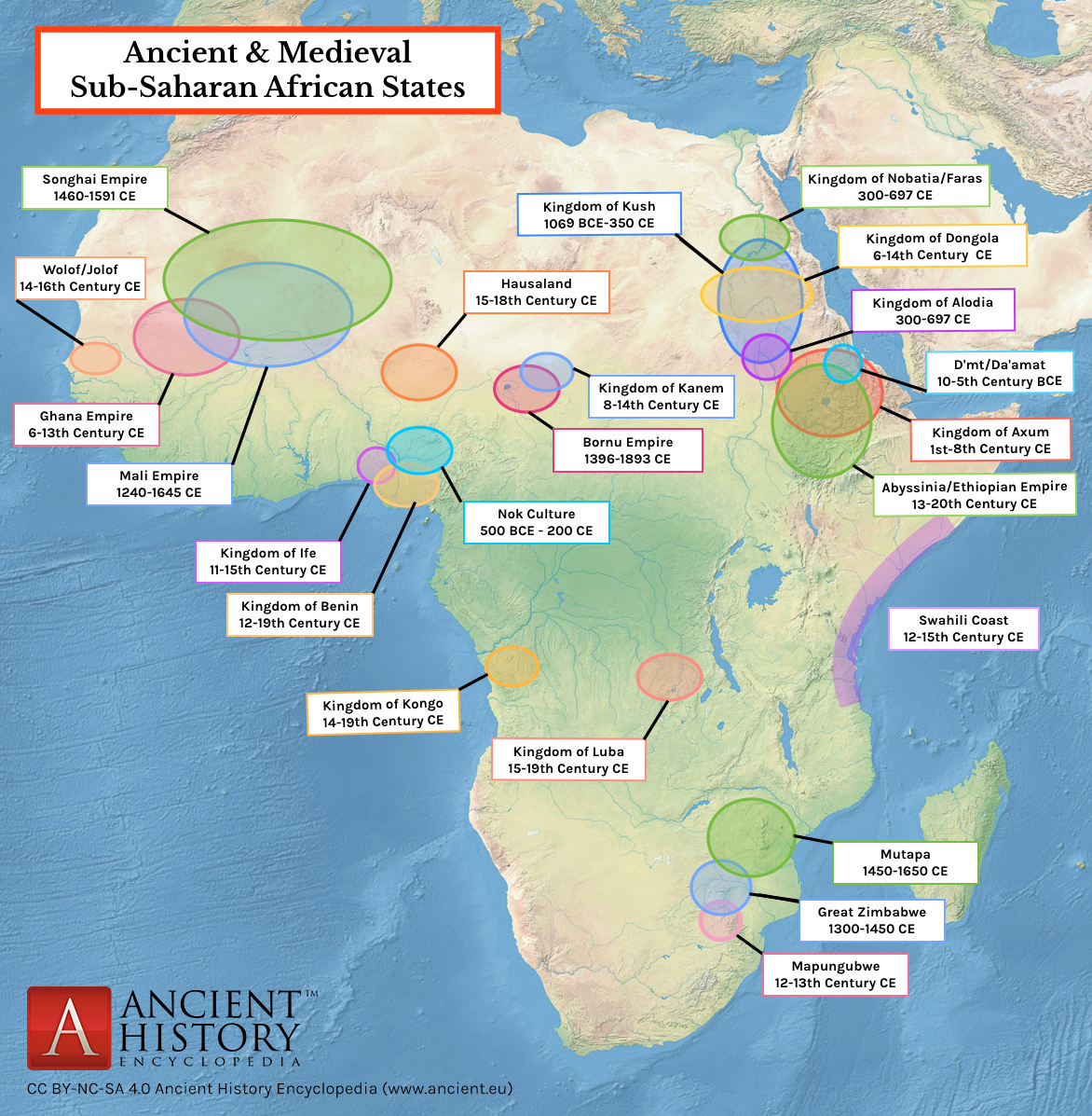 Exploring the Map of Ancient Civilizations in Africa: A Historical Journey