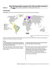 Why Did Imperialism Expand In The 19th And 20th Centuries?