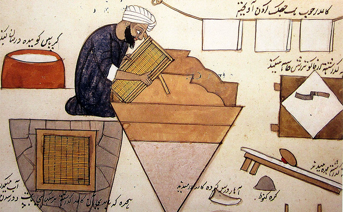 Exploring Papermaking in the Golden Age of Islam: A Historical Perspective