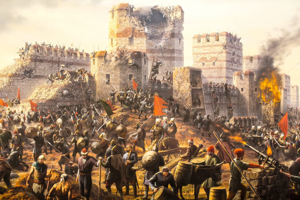 Which Group Effectively Ended The Byzantine Empire By Conquering Constantinople?