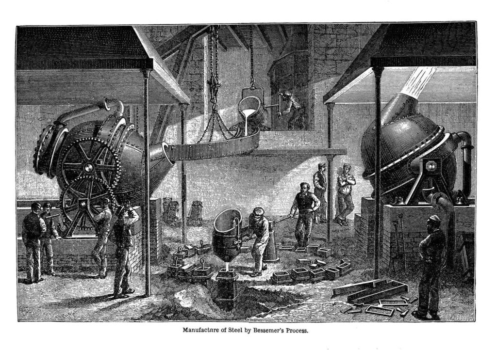 what industry dominated the second industrial revolution 1